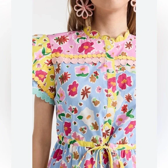 Celia B Aventurine Mini Dress - Picture 5 of 10